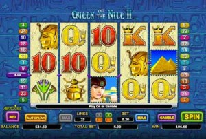 Queen of the Nile 2 Online Pokie